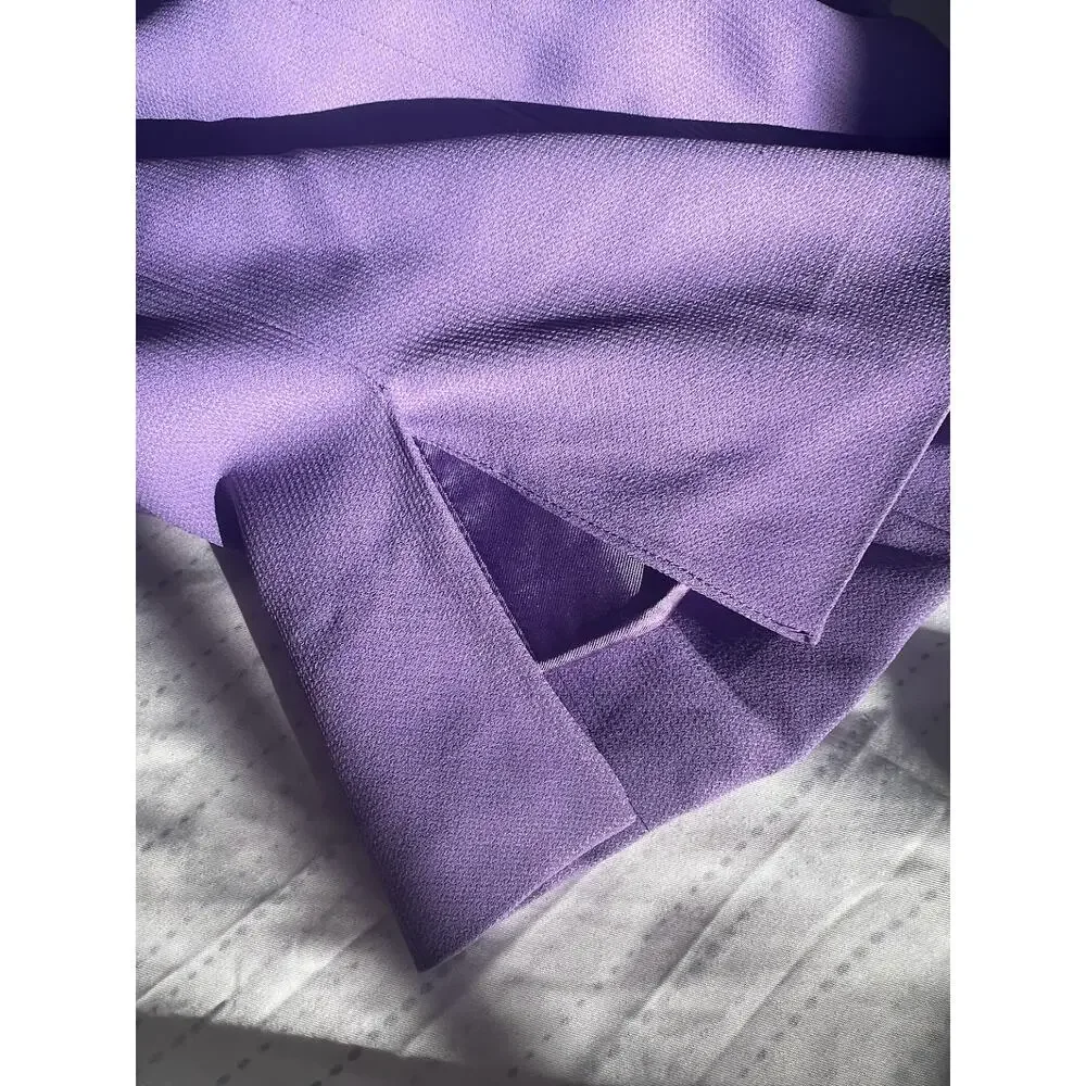 1997 Purple Chanel Sheath Dress